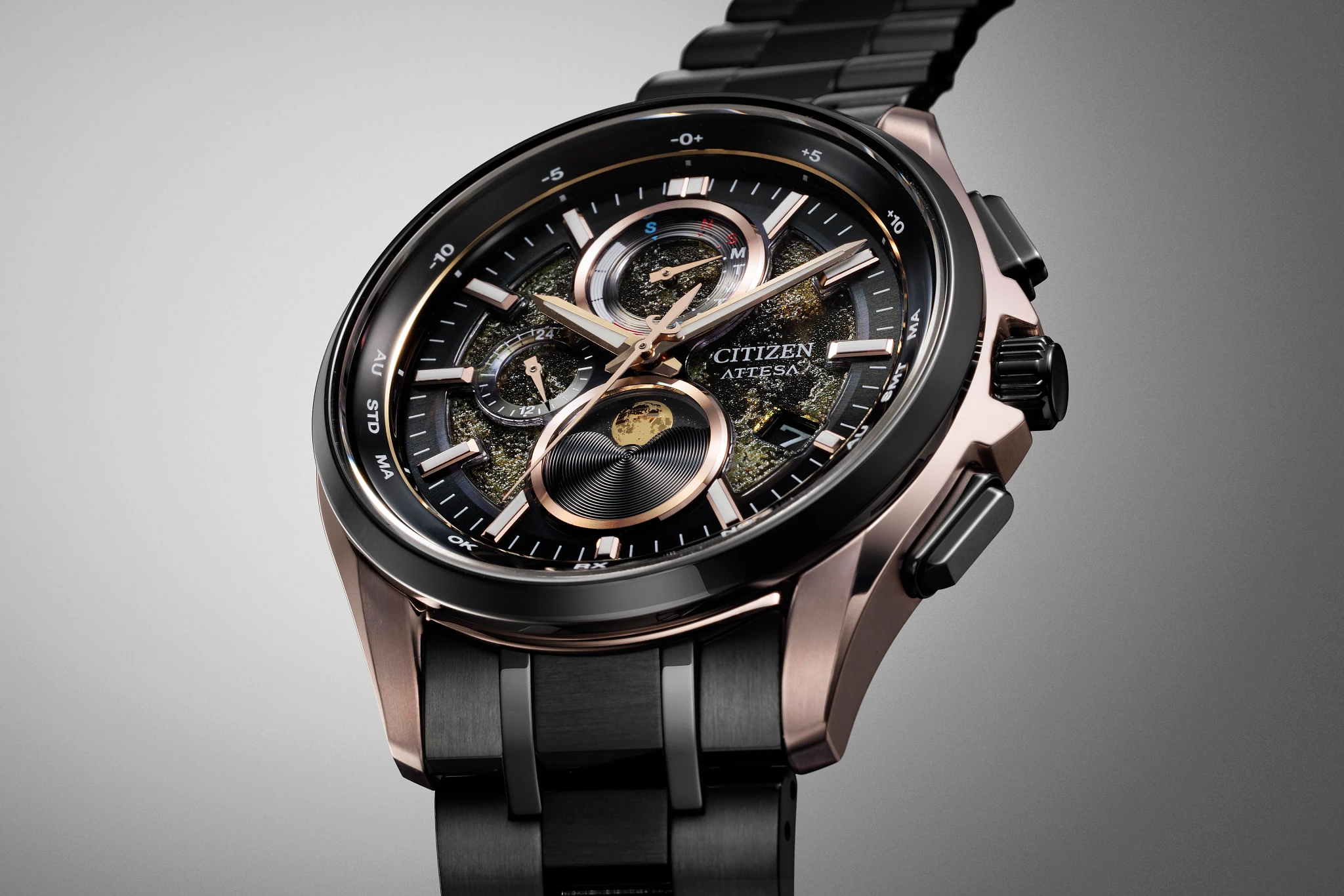 ATTESA HAKUTO-R Yellow Dial Super Titanium with DLC Coating